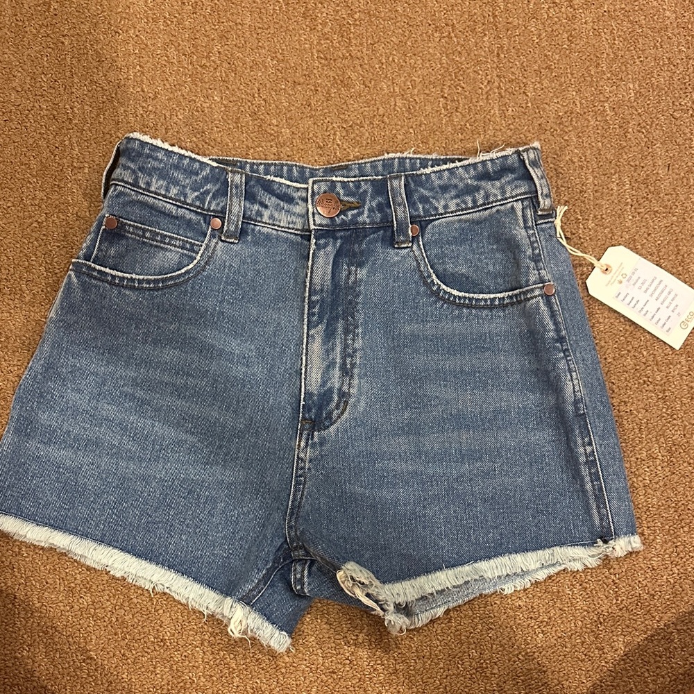 Billabong x Wrangler High Rise Denim Shorts